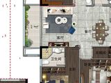 观山名邸_3室2厅2卫 建面112平米