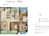 金新滟澜湖_3室2厅2卫 建面119平米