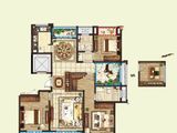 梧桐香郡花园_4室2厅2卫 建面149平米
