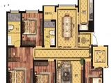大地汉润府_4室2厅2卫 建面156平米