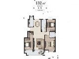 创美名仕苑_3室2厅2卫 建面132平米