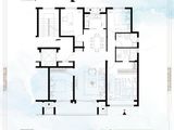 蓝城沁园_4室2厅2卫 建面137平米