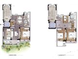 信达翡丽世家_4室2厅3卫 建面142平米
