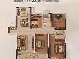 恒泰学府里_4室2厅2卫 建面122平米