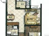 大都汇_3室2厅1卫 建面99平米