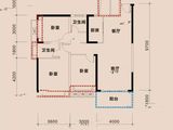 北建理想城_3室2厅2卫 建面117平米