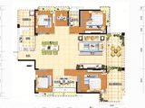 珠江愉景新城_5室2厅3卫 建面247平米