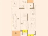 佳兆业悦峰_2室2厅2卫 建面110平米