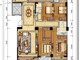 荆水首府_4室2厅2卫 建面174平米