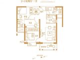 特房锦绣碧湖_3室2厅1卫 建面89平米