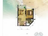 强盛城市海岸_1室1厅3卫 建面57平米