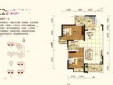 华诺国际_2室2厅2卫 建面91平米