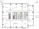 华润大厦_17~20层户型图 建面200平米