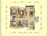 碧园海公馆_3室2厅2卫 建面104平米