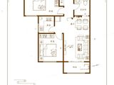 仁和学府_2室2厅1卫 建面91平米