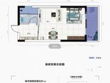城央万象_1室1厅1卫 建面33平米