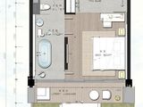 鲁能南洋美丽汇_1室1厅1卫 建面40平米