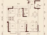 宏矗龙铂郡_3室2厅1卫 建面105平米