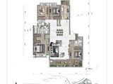 阳光城江山璟原_4室2厅3卫 建面190平米