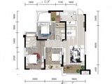 兴诚锦云府_3室2厅2卫 建面88平米