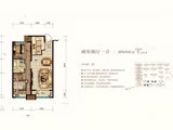保利壹号公馆四期_2室2厅1卫 建面83平米