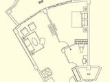 天越湾别墅_1室2厅1卫 建面134平米