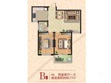 东方聚宝城_2室2厅1卫 建面85平米