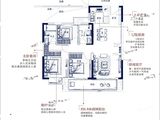碧桂园正荣庐陵府_3室2厅2卫 建面107平米