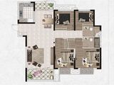 保利八里翡翠_4室2厅2卫 建面130平米