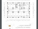 凤岭菁英SOHO_1#三至十层平面图 建面55平米