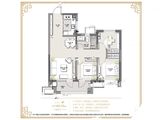 新空港孔雀城天玺_3室2厅1卫 建面102平米