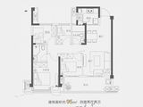 恒宇国际观邸_4室2厅2卫 建面95平米