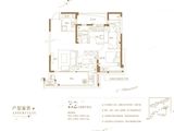 恒宇国际观湖_3室2厅2卫 建面90平米
