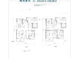 紫薇生态城_4室2厅3卫 建面235平米