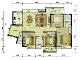 东方骏园_4室2厅2卫 建面140平米