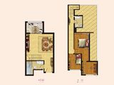 欧亚大观商都_2室1厅2卫 建面39平米