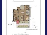 美的蝴蝶海_4室2厅2卫 建面138平米