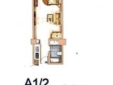 东城壹品_1室1厅1卫 建面54平米