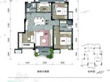 金杯半山云上溪谷_3室2厅1卫 建面82平米