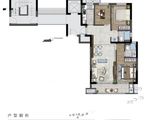 恒厚新东城阳光_3室2厅2卫 建面110平米