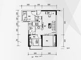 冠昌铂金时代_2室1厅1卫 建面56平米