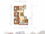 高新现代城_4室3厅2卫 建面173平米