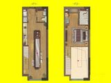 旭辉U天地_1室1厅2卫 建面50平米
