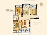 睢宁碧桂园_3室2厅1卫 建面121平米