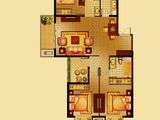 锦艺国际华都_3室2厅2卫 建面130平米