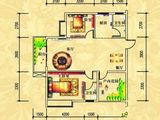 山水华庭_2室2厅2卫 建面100平米