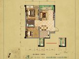 翡翠城_2室2厅1卫 建面66平米