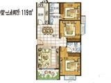 元正碧桂苑_3室2厅2卫 建面119平米
