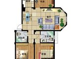 丰惠华丽家族_3室2厅2卫 建面128平米