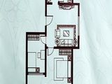 北大绿洲家园_G2户型图库2室2厅1卫·79.15 建面0平米